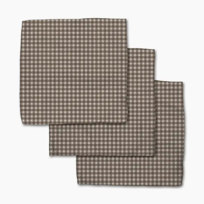 Geometry: Whidbey Check Dishcloth Set