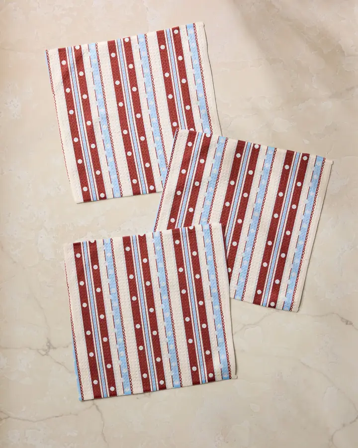 Geometry: Blue Skies Dishcloth Set