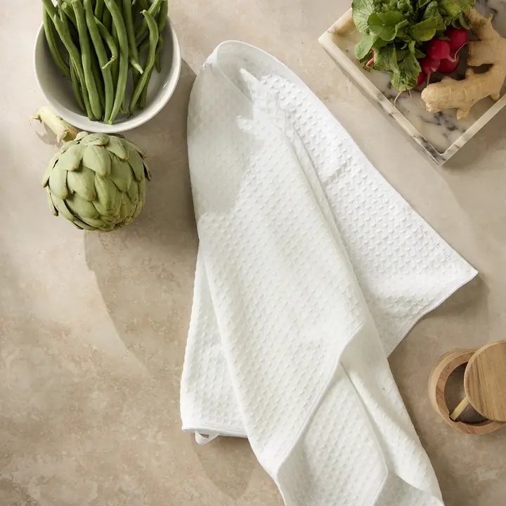 Salt Truffle Geometry Hand Towel