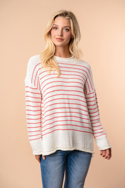 Scottie Striped Sweater