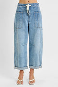 Marin High Rise Barrel Jean