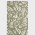 Geometry: Olive Tea Towel
