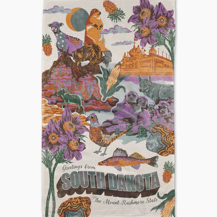 Geometry Kitchen Tea Towel