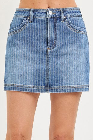 Janie Denim Skort
