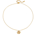 Hypoallergenic: Pretzel Necklace