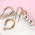 Hypoallergenic: Floral Earring Trio