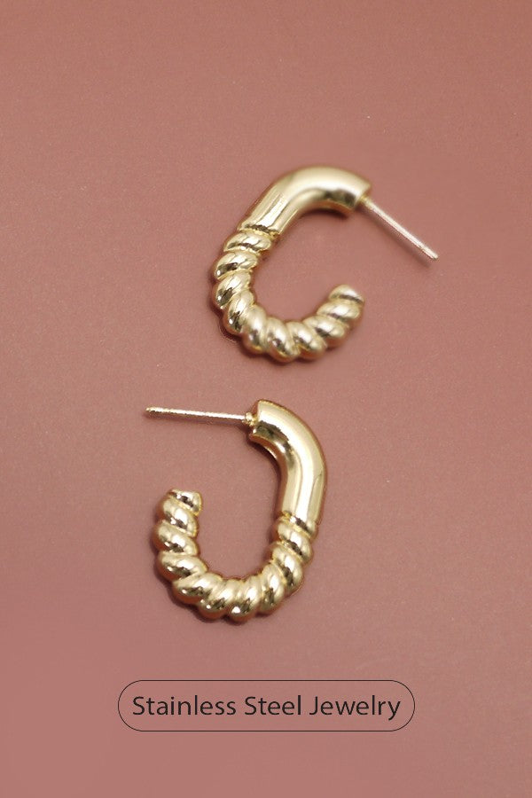 SS Hoop Earrings