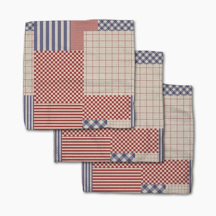 Geometry Dishcloth Set- 3 Pack