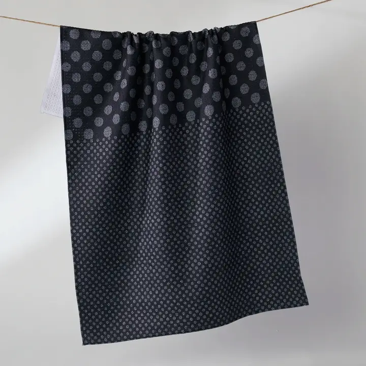 Geometry: Shadow Dot Tea Towel
