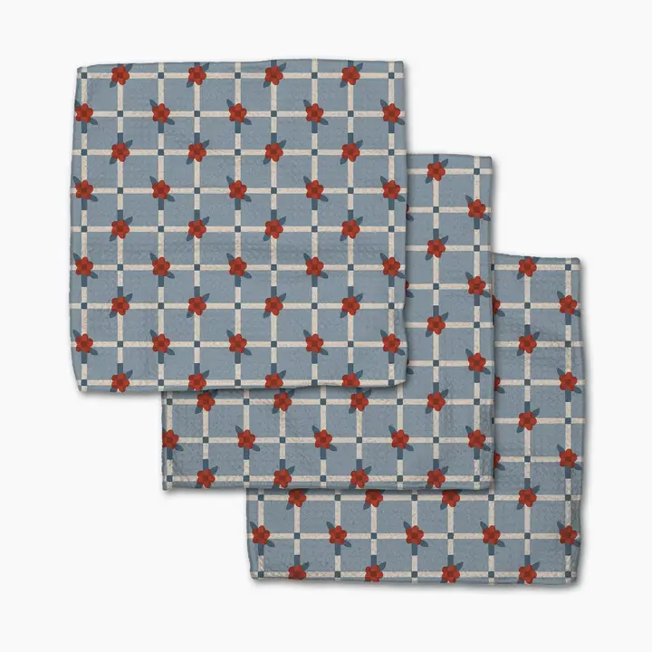 Geometry Dishcloth Set- 3 Pack