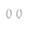 Hypoallergenic Twisted Hoop Earrings