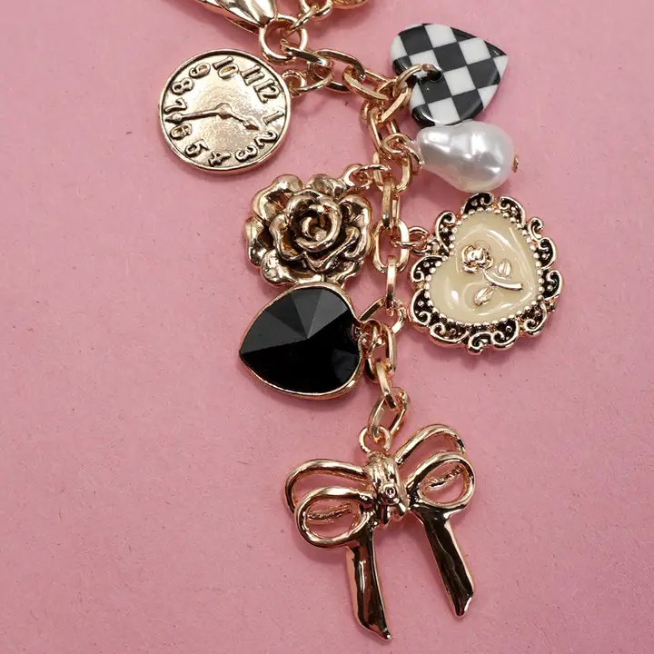 Checker Charm Necklace