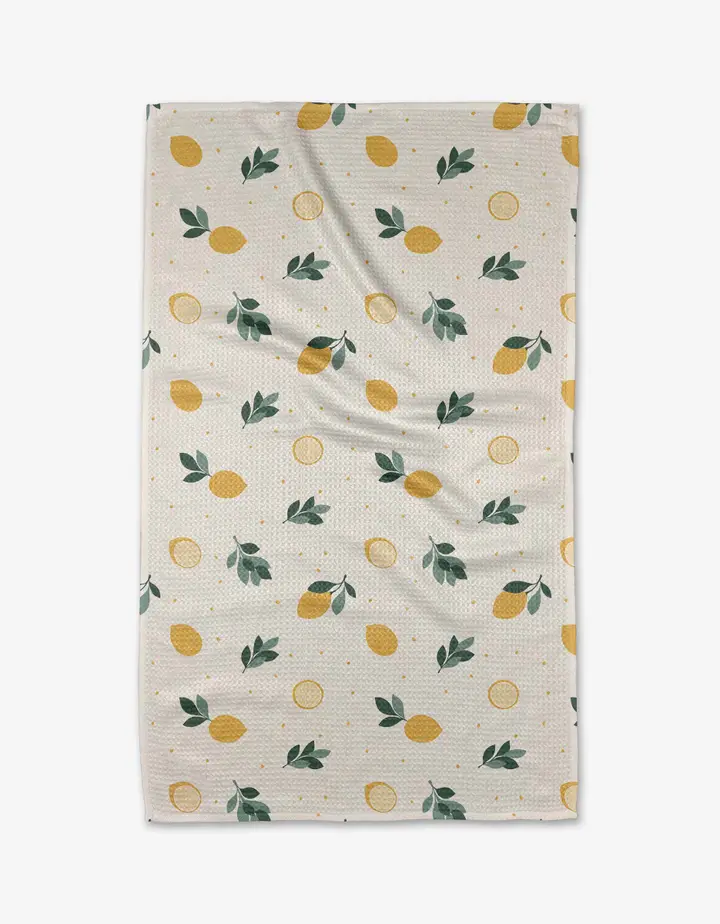 Geometry: Freshly Picked Tea Towel