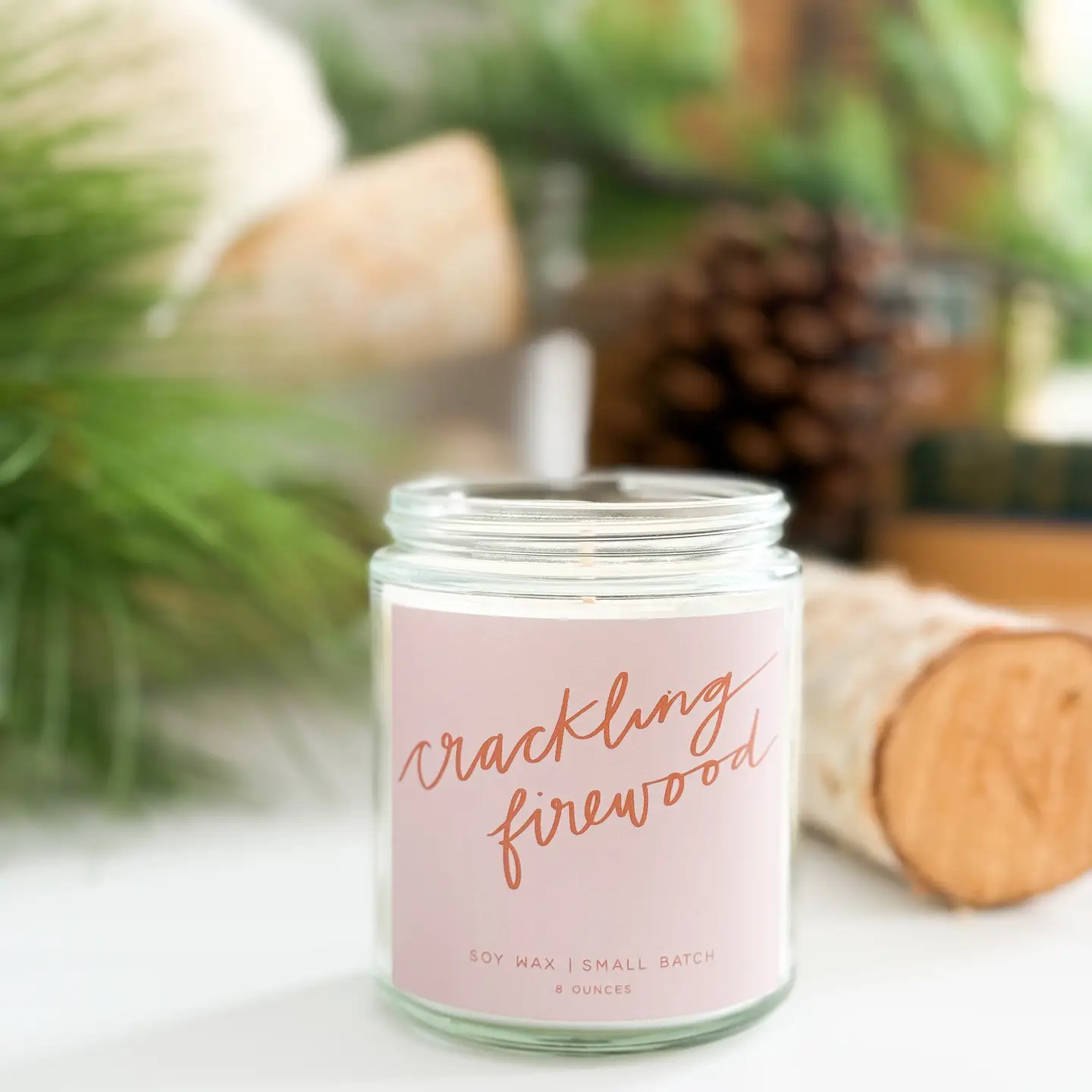 Crackling Firewood Soy Candle