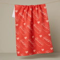 Geometry: Lovely Franks Tea Towel