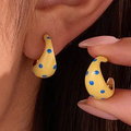 Polka Dot Hoops