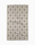 Geometry: Inked Bloom Tea Towel