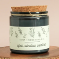 Aster + Indigo: Open Window Weather Soy Candle
