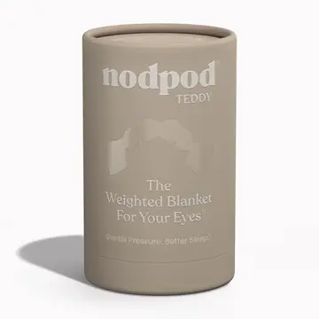 nodpod:  Teddy Weighted Sleep Eye Mask