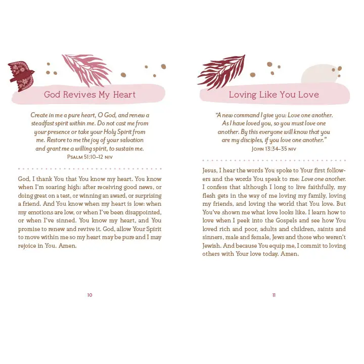 Pause and Pray: 180 Devotionals Prayers for Teen Girls