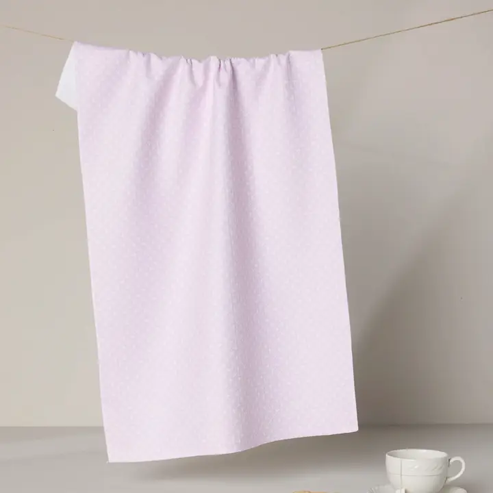 Polka Val Geometry Tea Towel