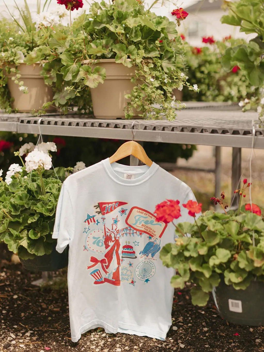 Land of the Free Graphic Tee