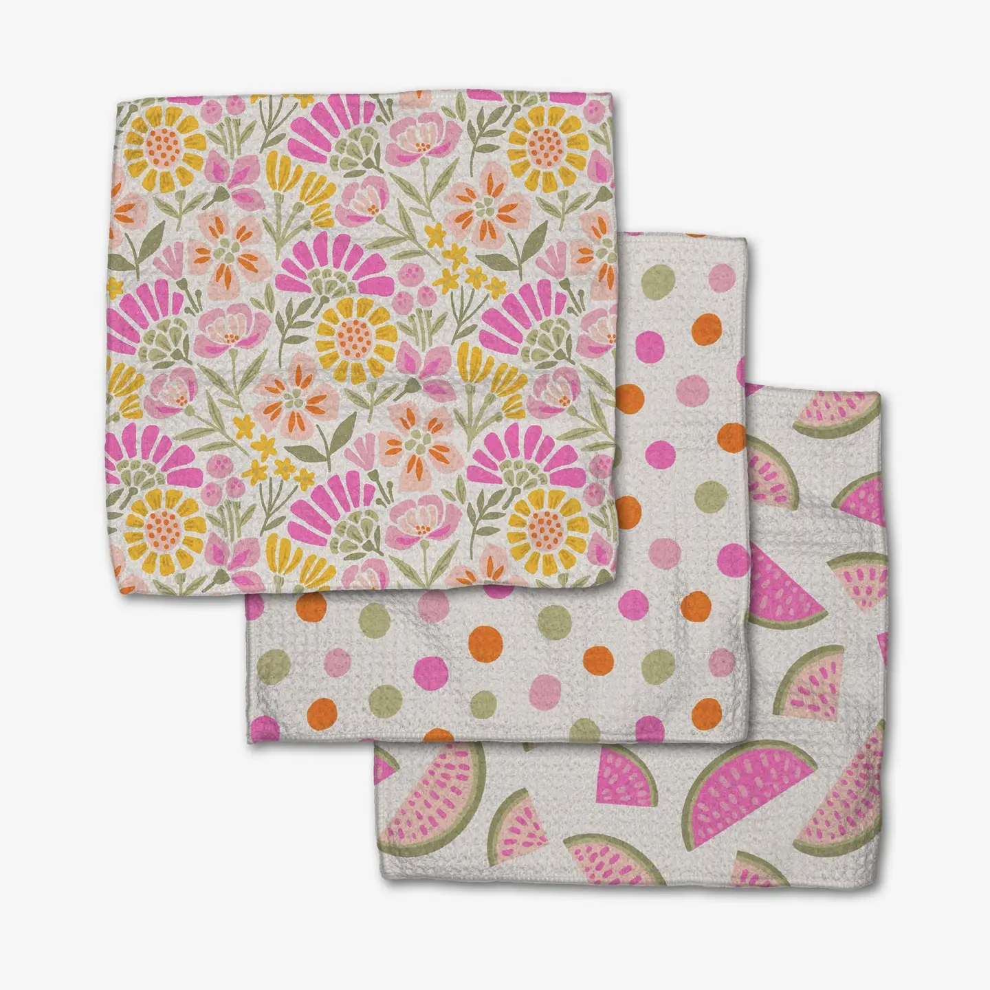 Geometry Dishcloth Set- 3 Pack