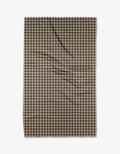 Geometry: Whidbey Check Tea Towel