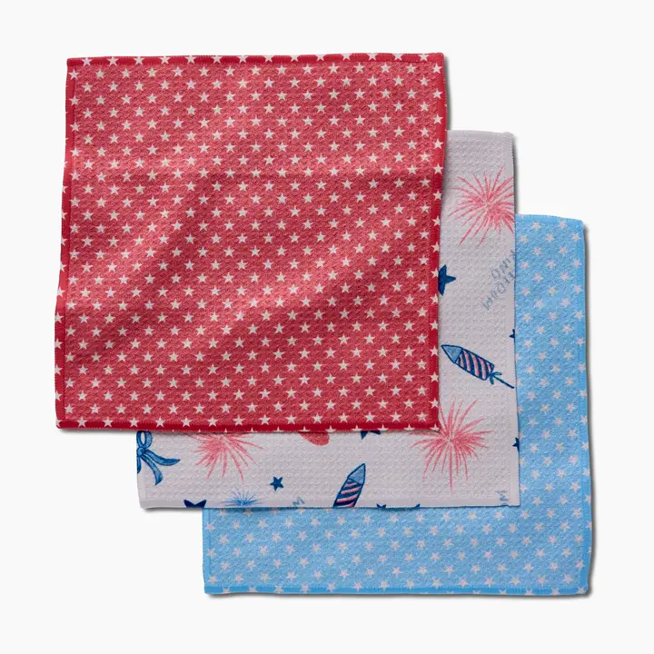 Geometry Dishcloth Set- 3 Pack