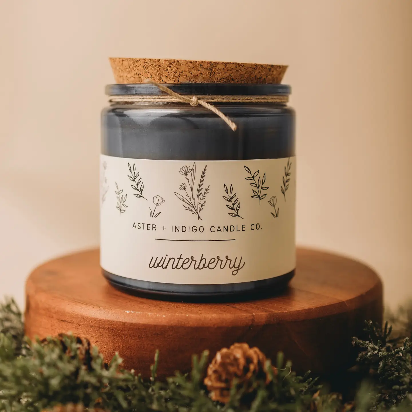 Winterberry Soy Christmas Candle