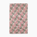 Geometry Foxglove Finery  Tea Towel