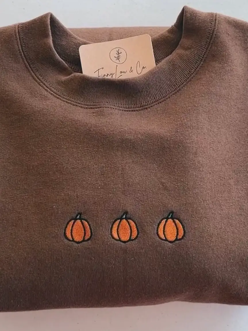 Brown Pumpkin Crewneck