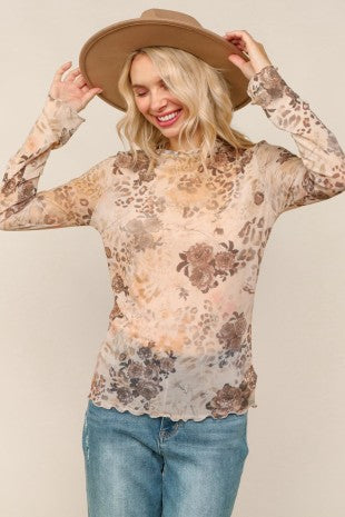 Danielle Sheer Top