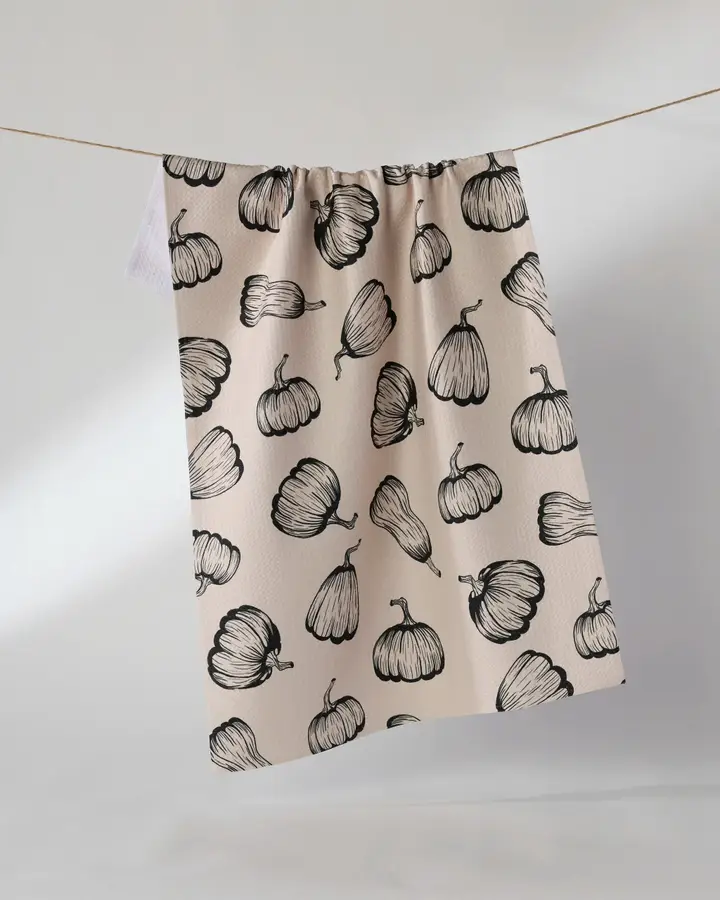Geometry: Hollow Season Tea Towel