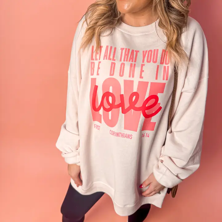 Done in Love Pullover