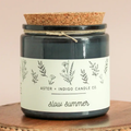 Aster + Indigo: Slow Summer Soy Candle