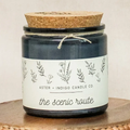 Aster + Indigo: The Scenic Route Soy Candle