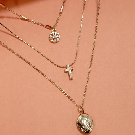 Cross Charm Necklace