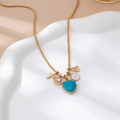 Faith Cluster Charm Necklace