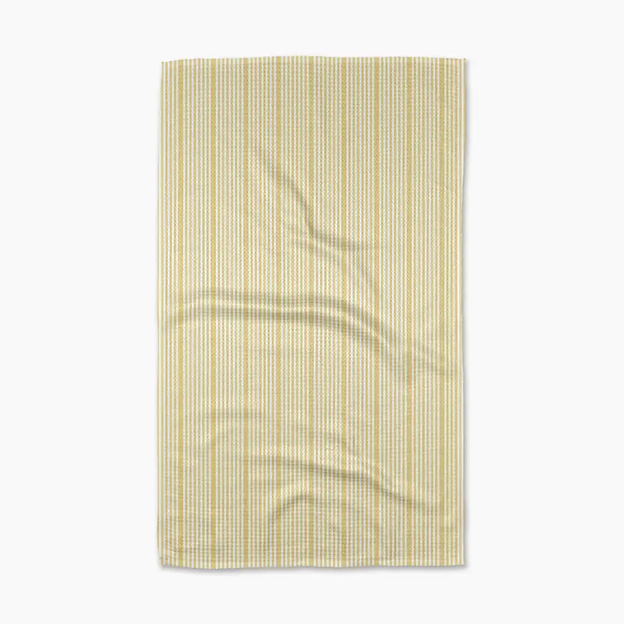 Geometry: Lemon Ice Tea Towel