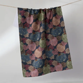 Geometry: Multicolor Harvest Moon Tea Towel
