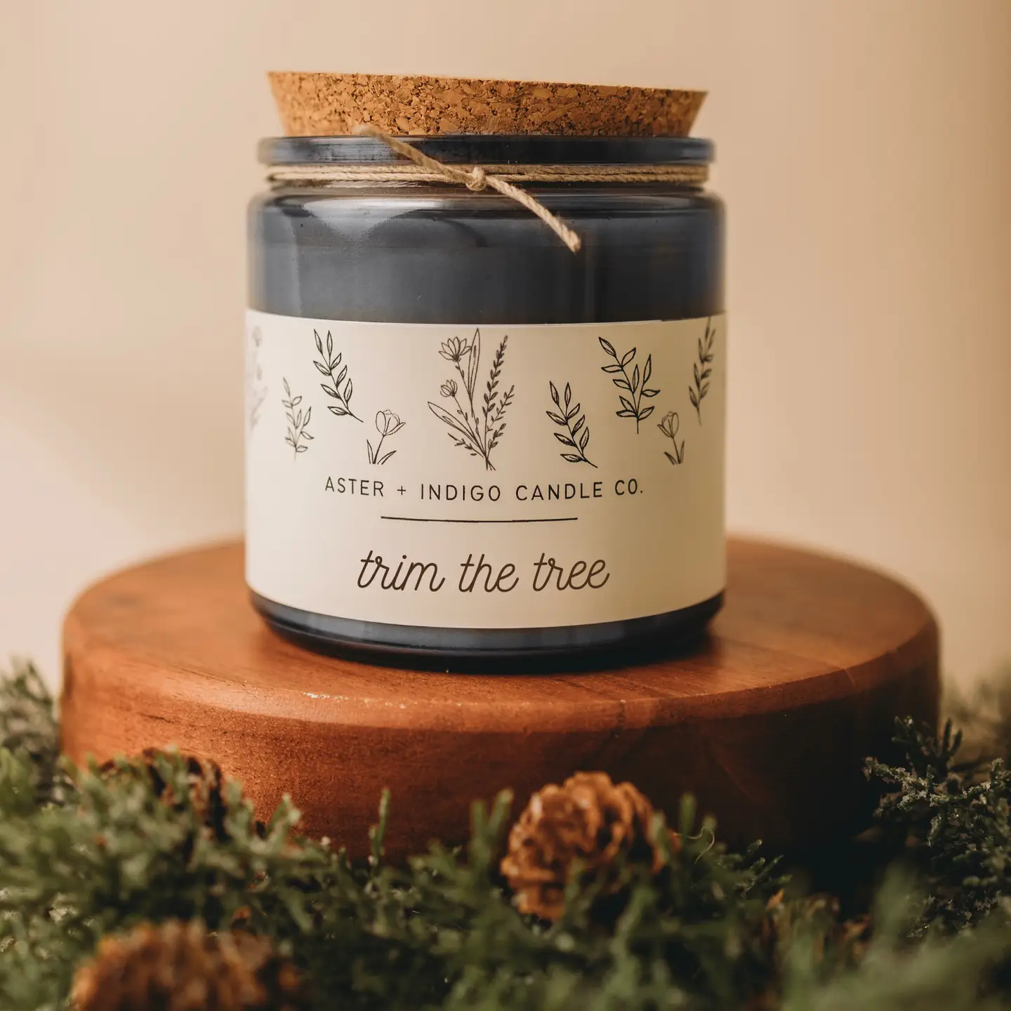 Trim the Tree Soy Christmas Candle