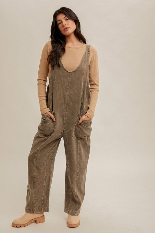 Dillan Corduroy Overalls