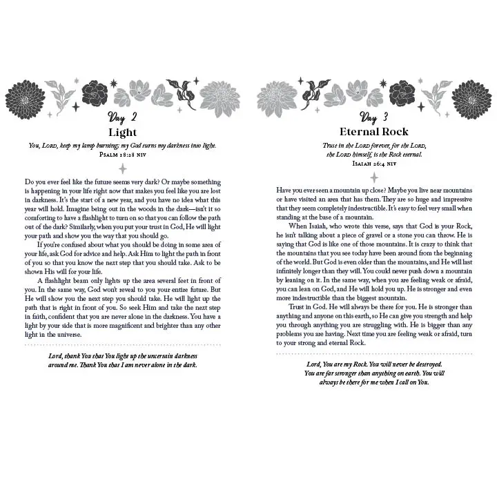 3 Minute Daily Devotions for Teen Girls