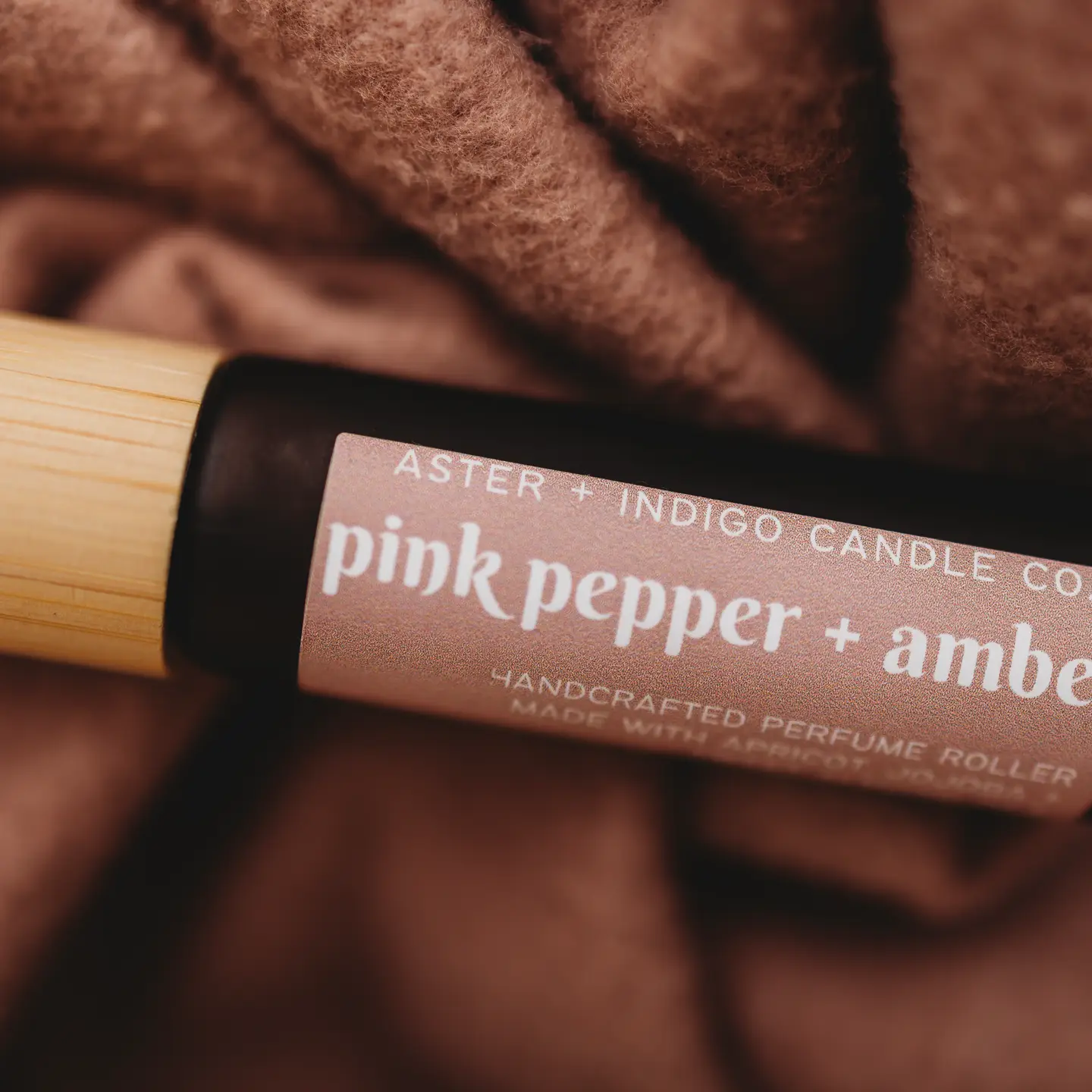 Pink Pepper + Amber Perfume Roller