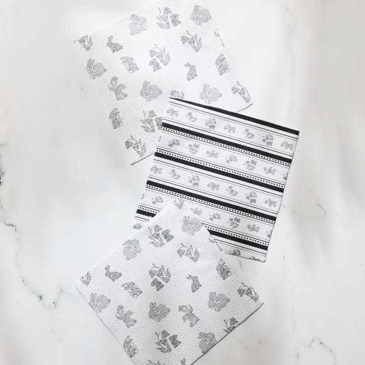 Geometry: Bunny Dots Dishcloth Set