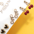 Hypoallergenic: Cherry Bow Earring Trio