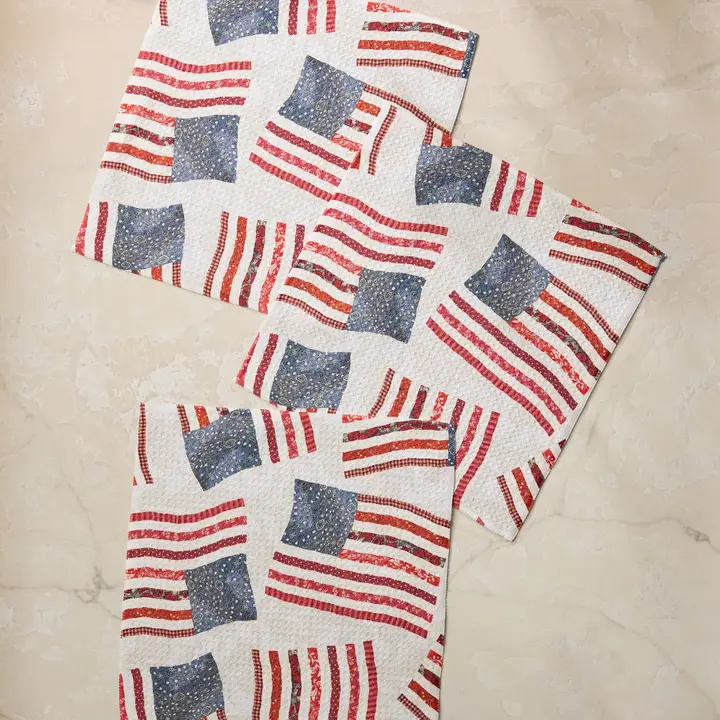 Geometry: Patchwork Pride Dishcloth Set
