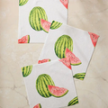 Geometry: Melon Market Dishcloth Set