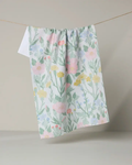 Geometry: Wildflowers in Bloom Tea Towel